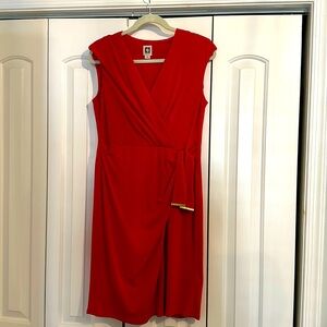 Anne Klein Faux Wrap Dress